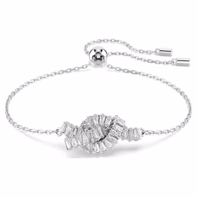 6852ef3f0ed49_matrix-bracelet--baguette-cut--knot--white--rhodium-plated-swarovski-5731101 (1).avif